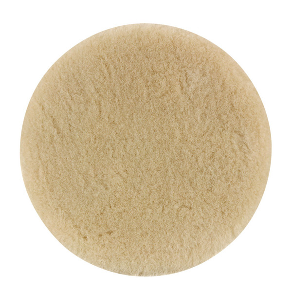 5-1/2in Dynacut Top Wool Polishing Pad, Hook and Loop