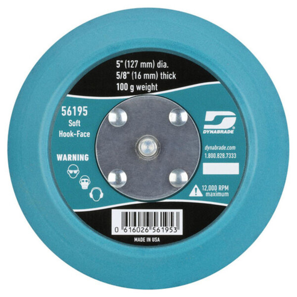 5/8in (16 mm) Thickness Urethane, Soft Density, 5/16in-24 Male Thread