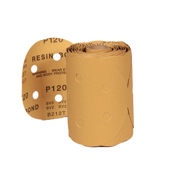 5in Dia. x 120 Grit Grit A/O Vacuum PSA