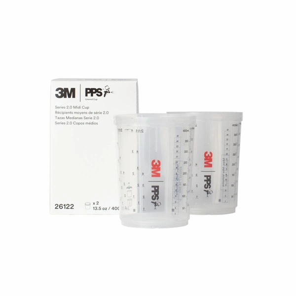 3M PPS Series 2.0 Cup, Midi, 2 Cups/Carton, 4 Cartons/Case