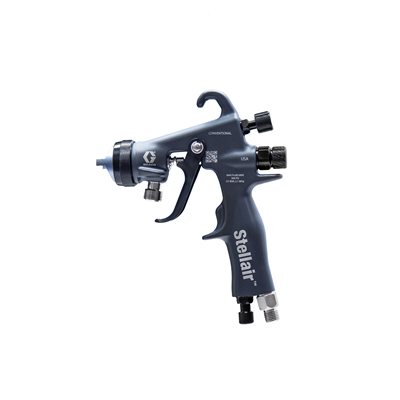 Stellair Air Spray Gun, Conventional, 0.055 In. (1.4 MM), SST Tip, Automotive